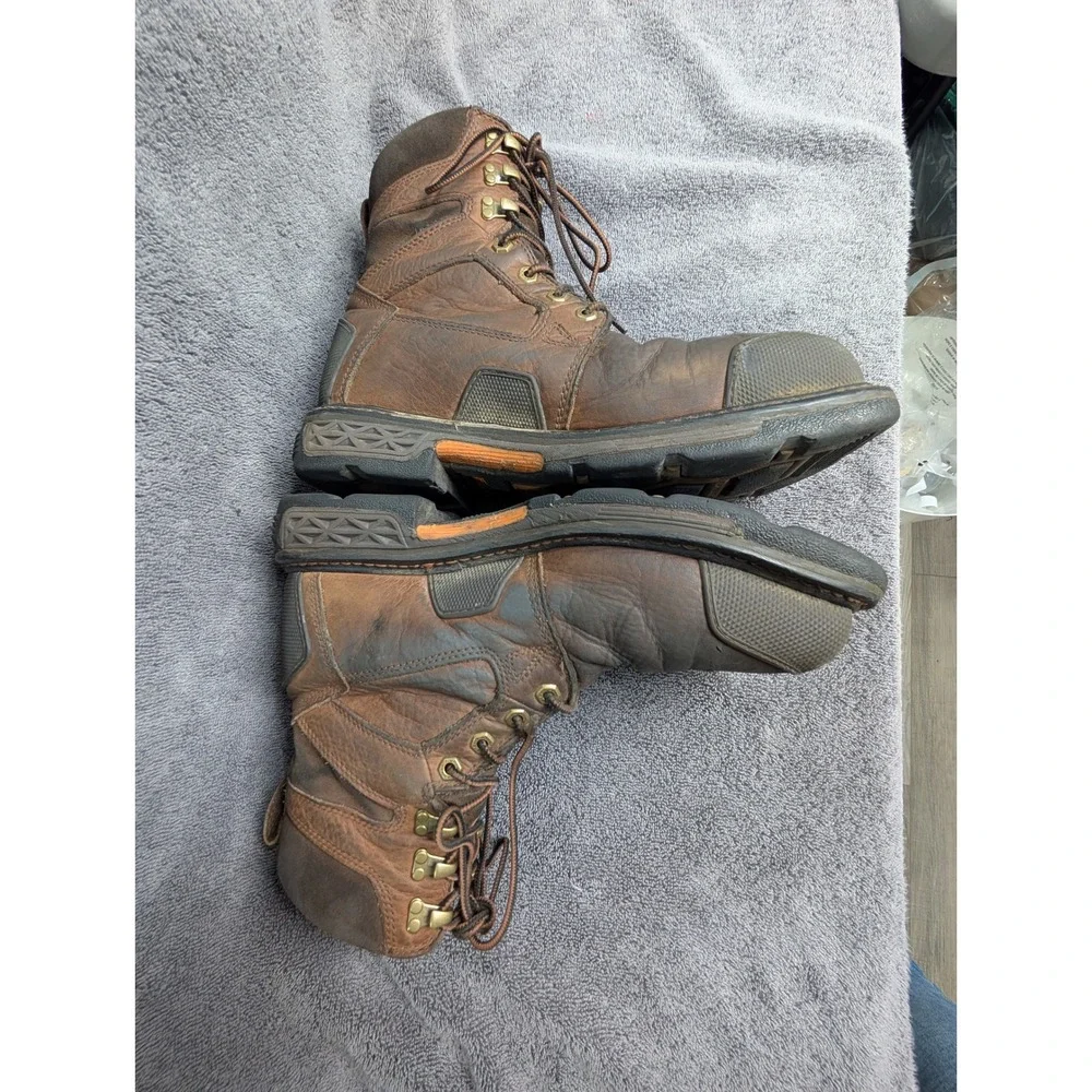 Ariat Mens WorkHog XT H2O Waterproof Composite Toe Work Boots Brown